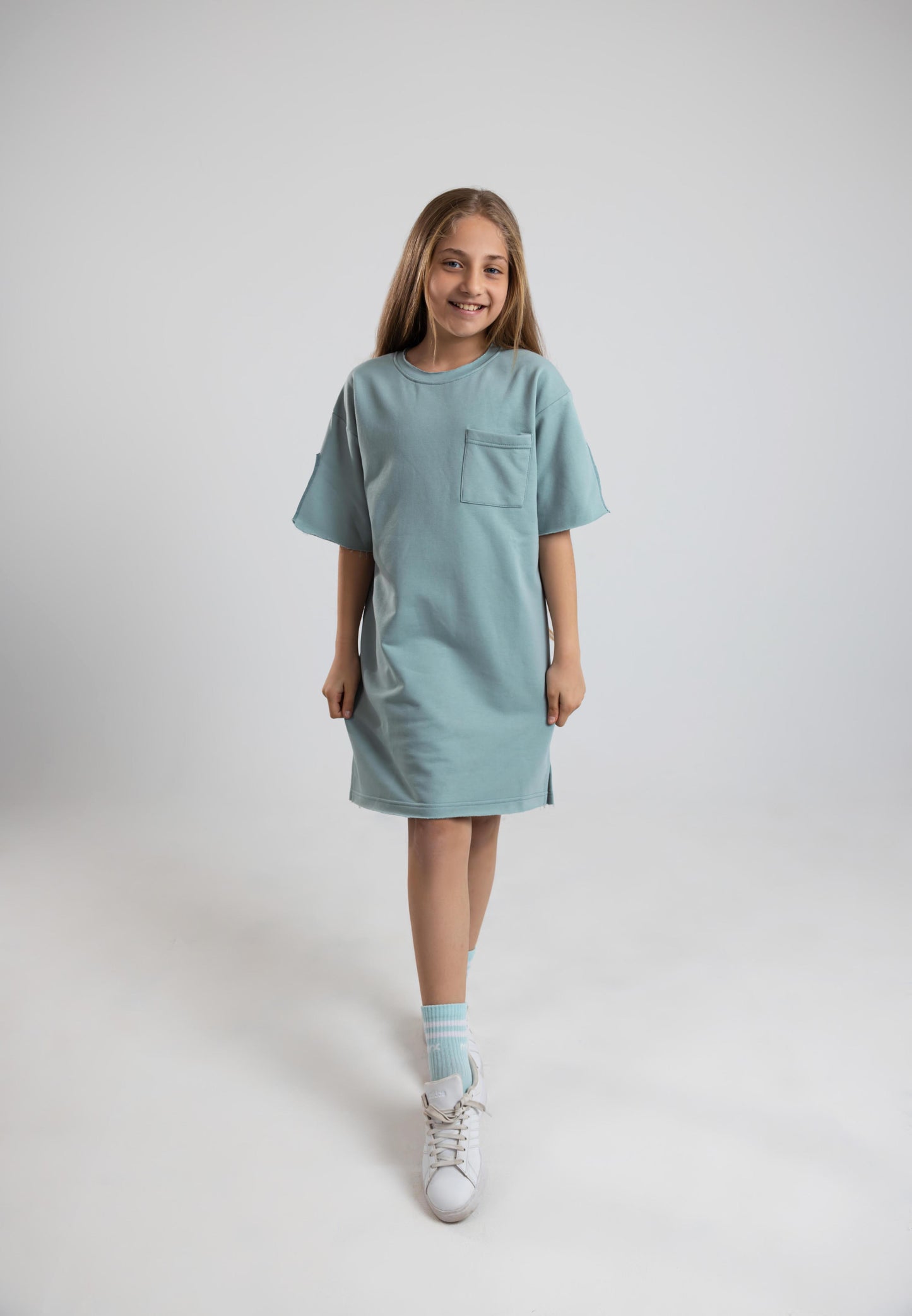 Mint Unfinished Dress
