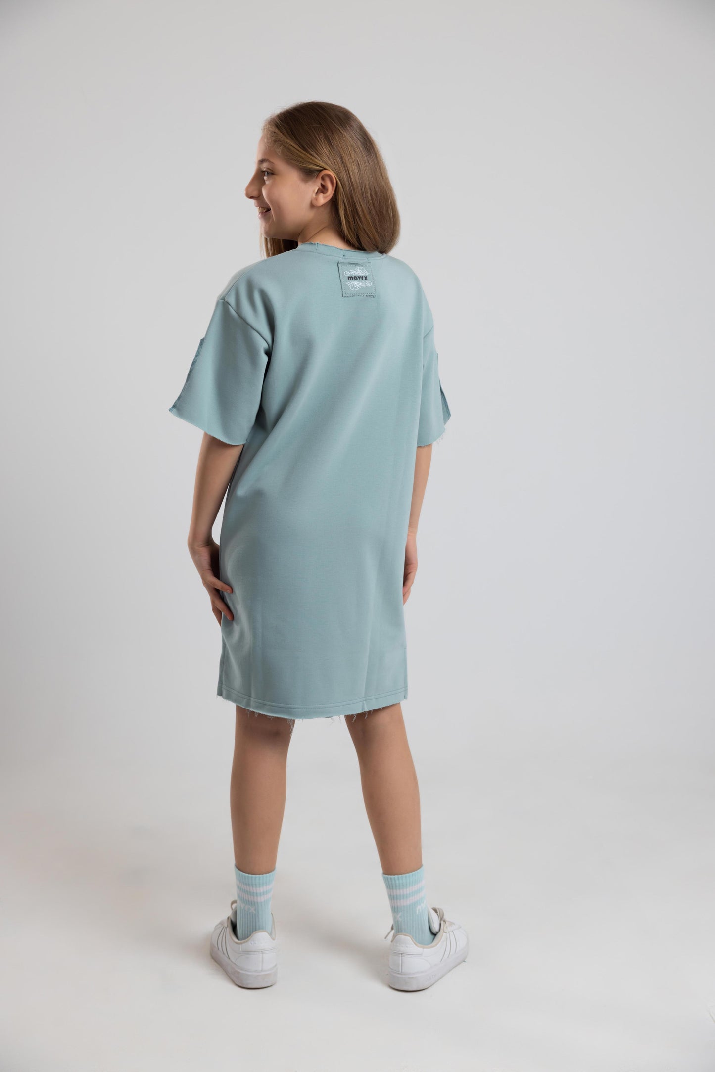 Mint Unfinished Dress