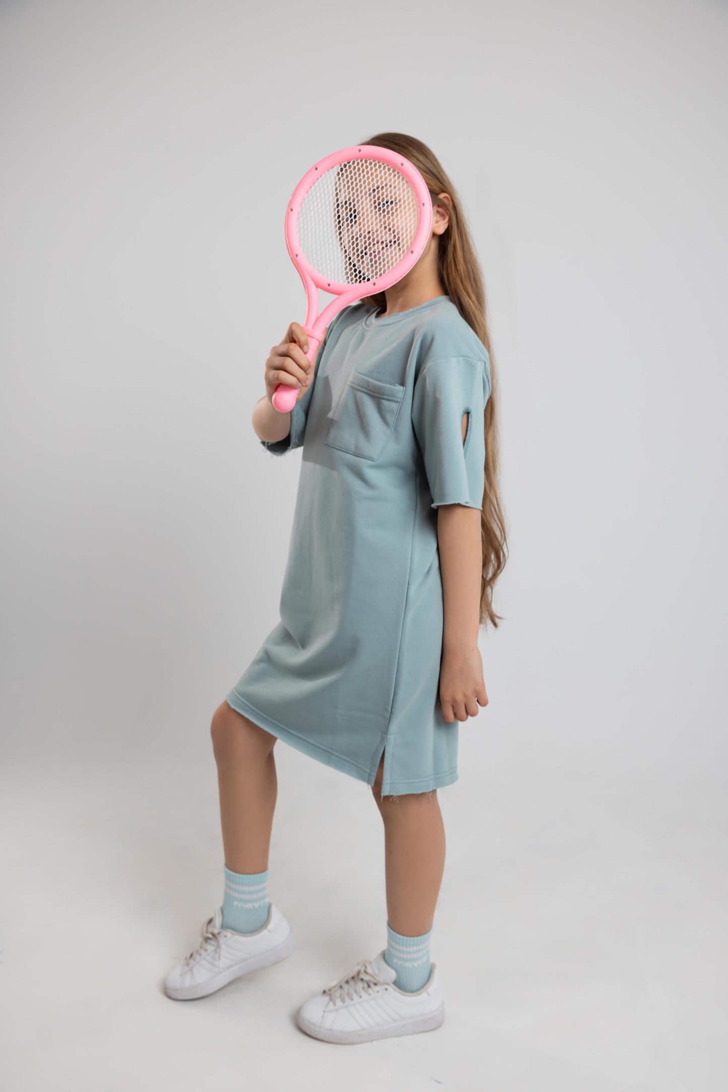 Mint Unfinished Dress