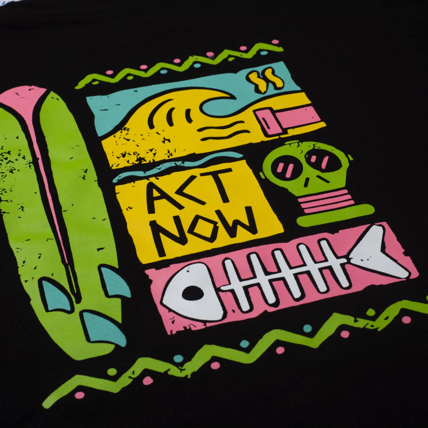 Act Now Printed T-shirt