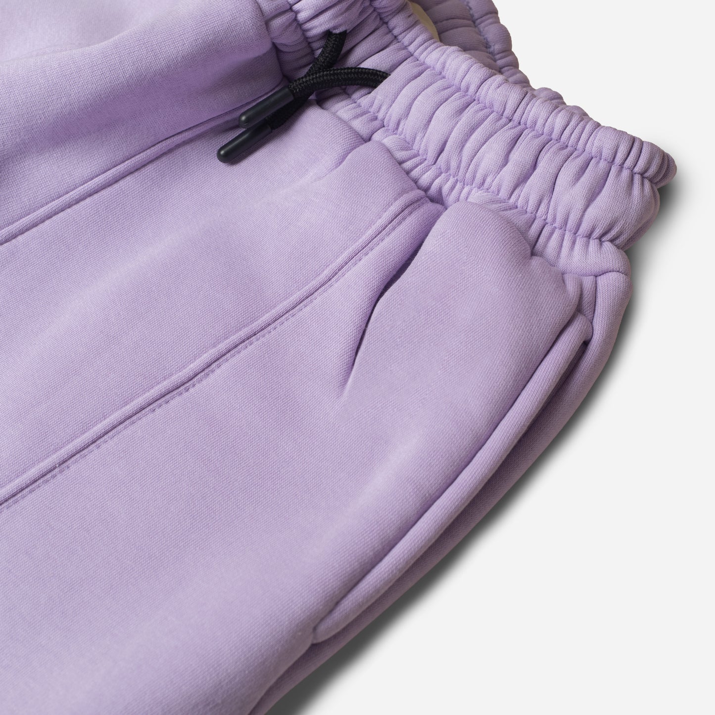 Cropped Hoodie Set - Lilac