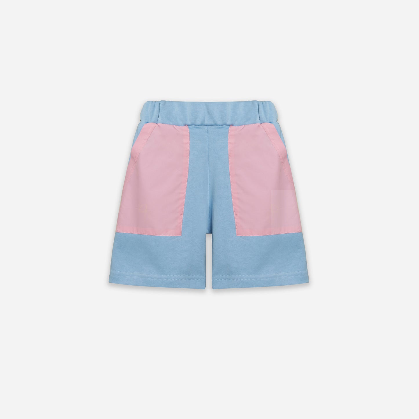 Girl's Set (Baby Blue X Pink waterproof Pockets)