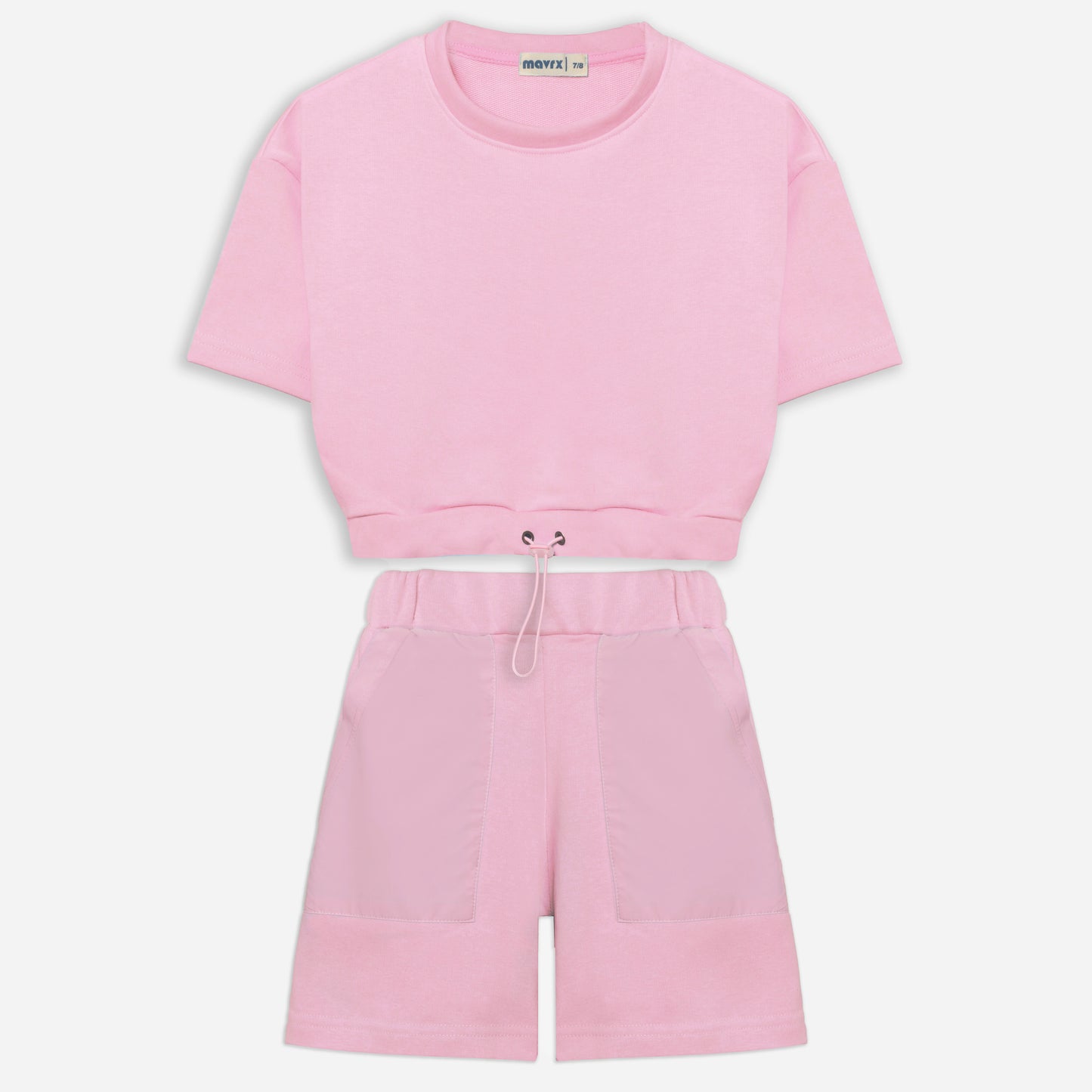 Girl's Set (Pink X Pink waterproof Pockets)