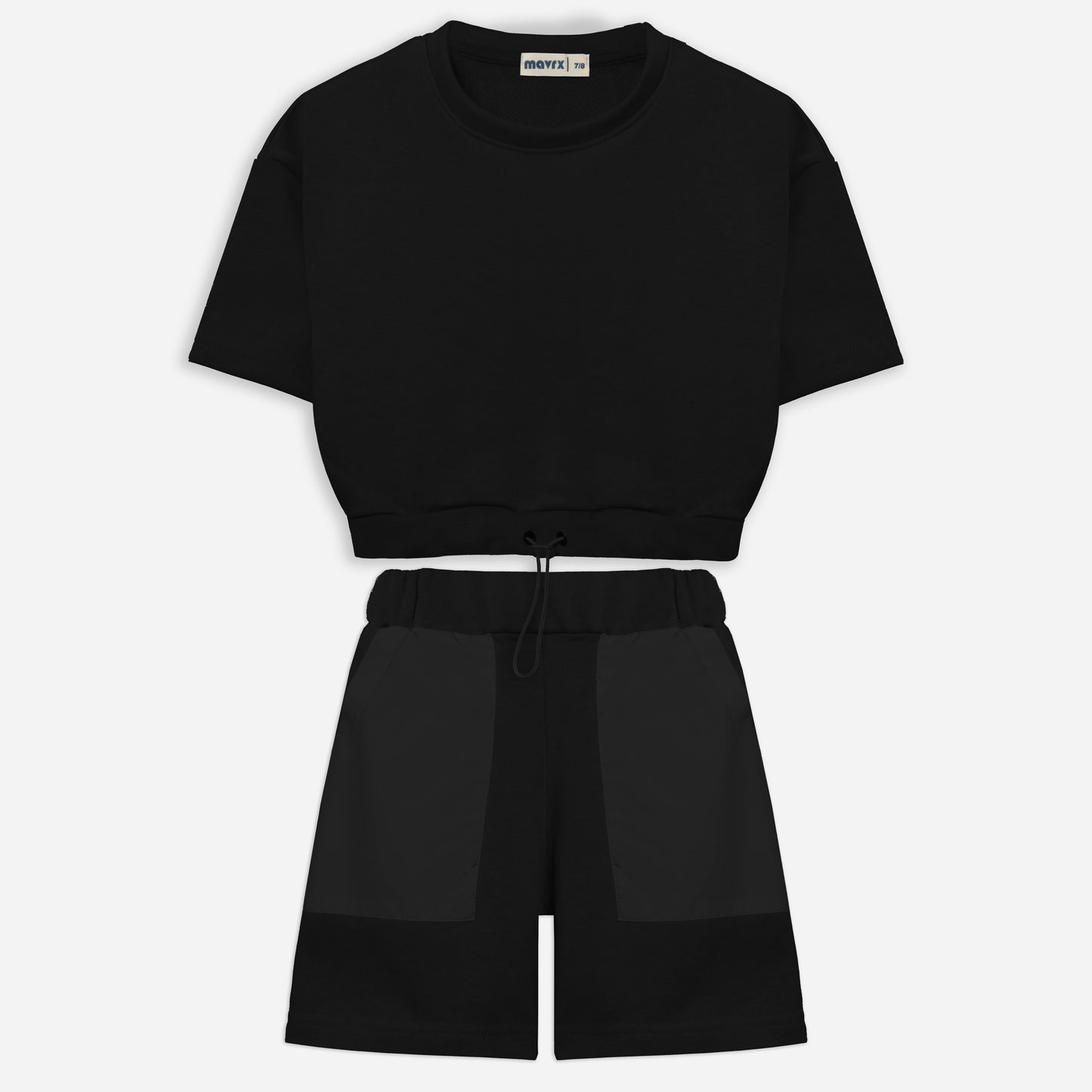 Girl's Set (Black X Black waterproof Pockets)