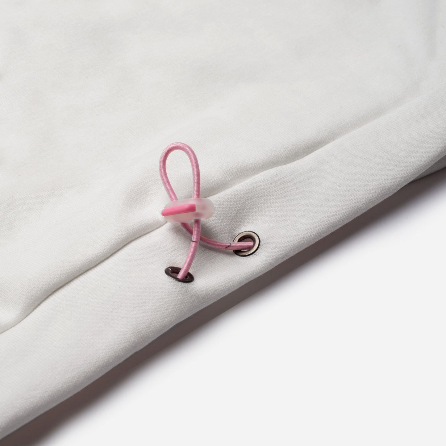 Girl's Set with Waterproof Pockets (Off White X Pink)