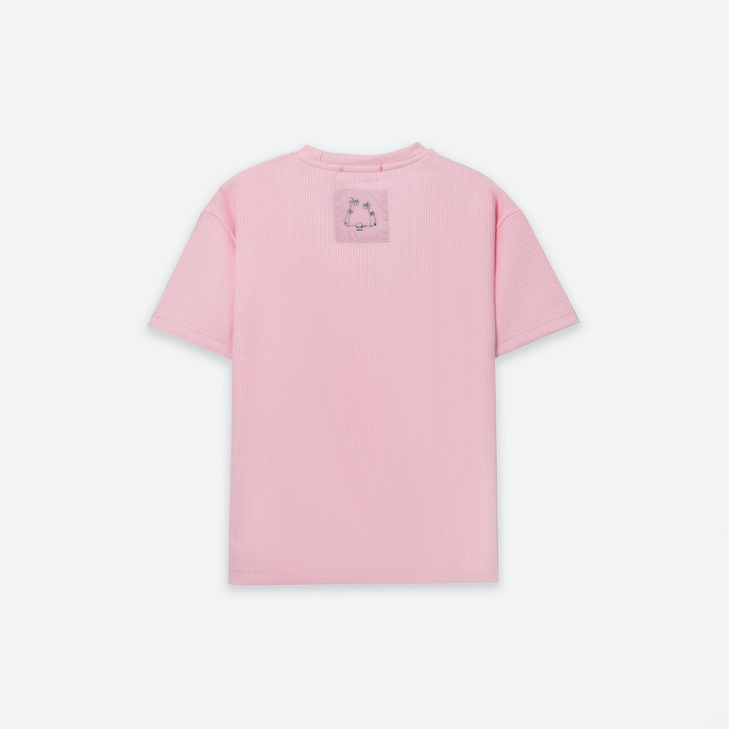 Textured Ribbed Set - pink