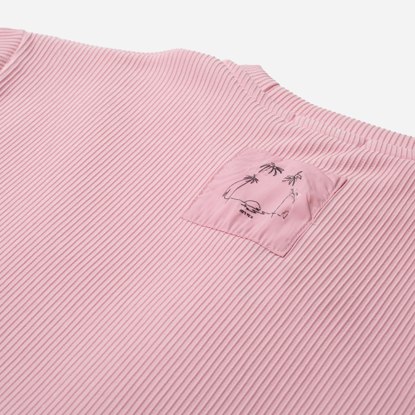 Textured Ribbed Set - pink