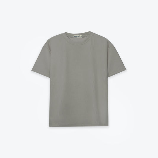 Textured Ribbed Set - Cafe