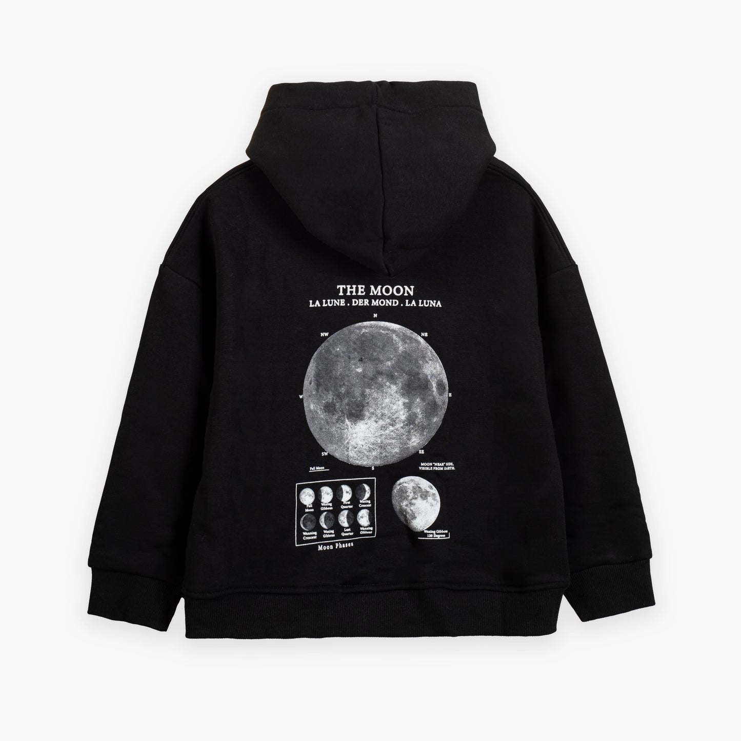 The Moon printed hoodie