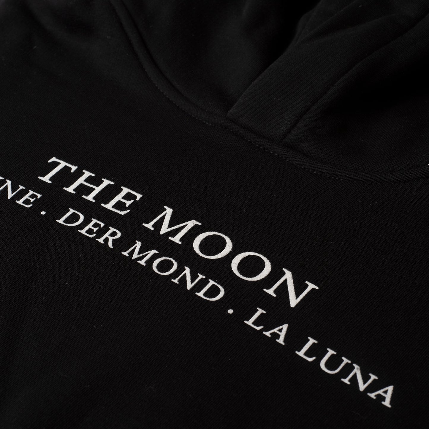 The Moon printed hoodie