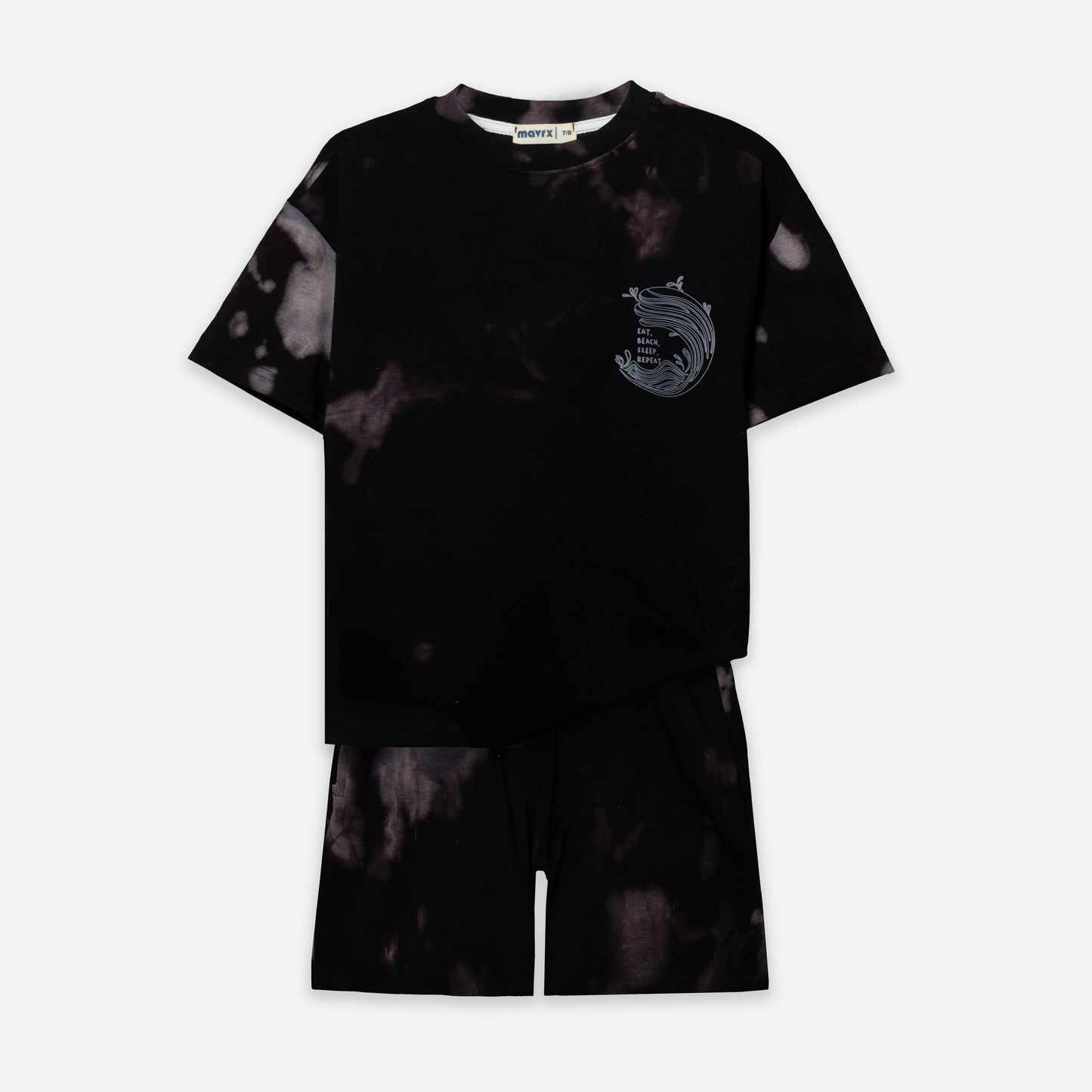 Tie-Dye Set - Dark Black