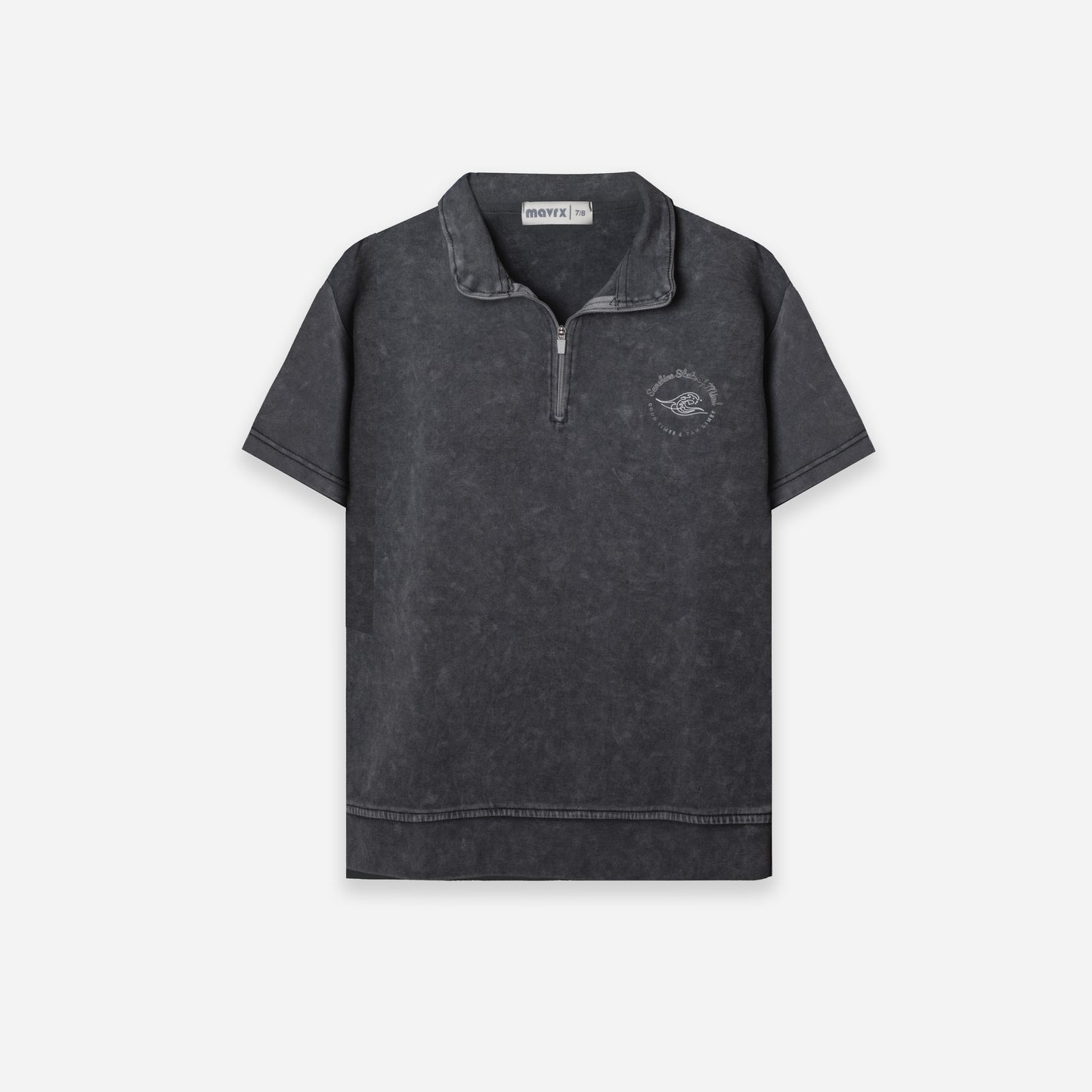 Faded Polo Set - Grey