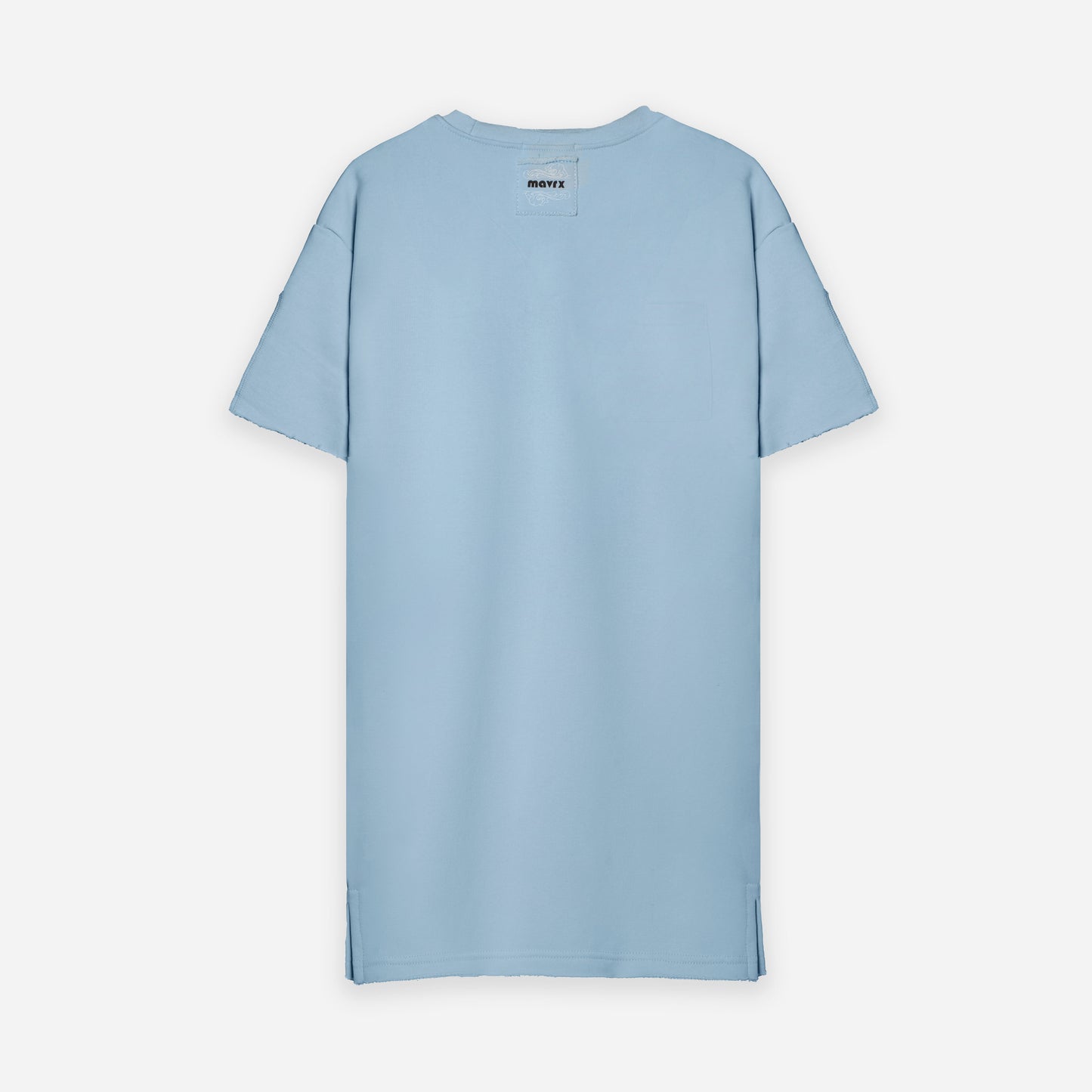 Baby Blue Unfinished Dress