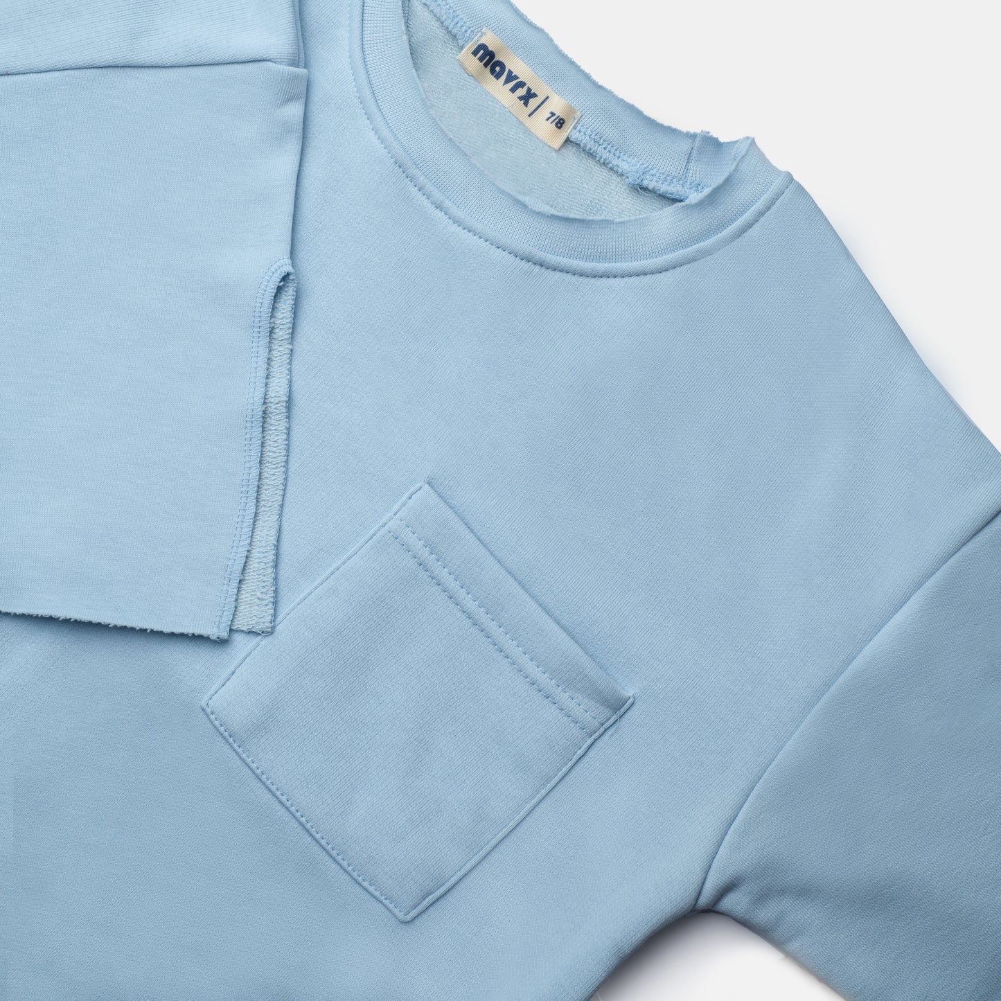 Baby Blue Unfinished Dress