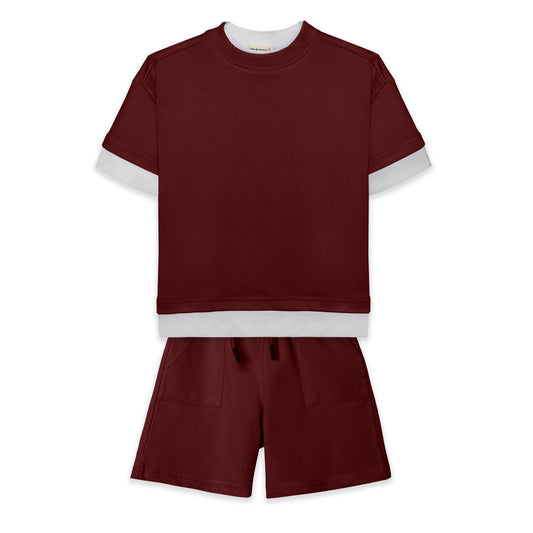 Game on Set - Burgundy