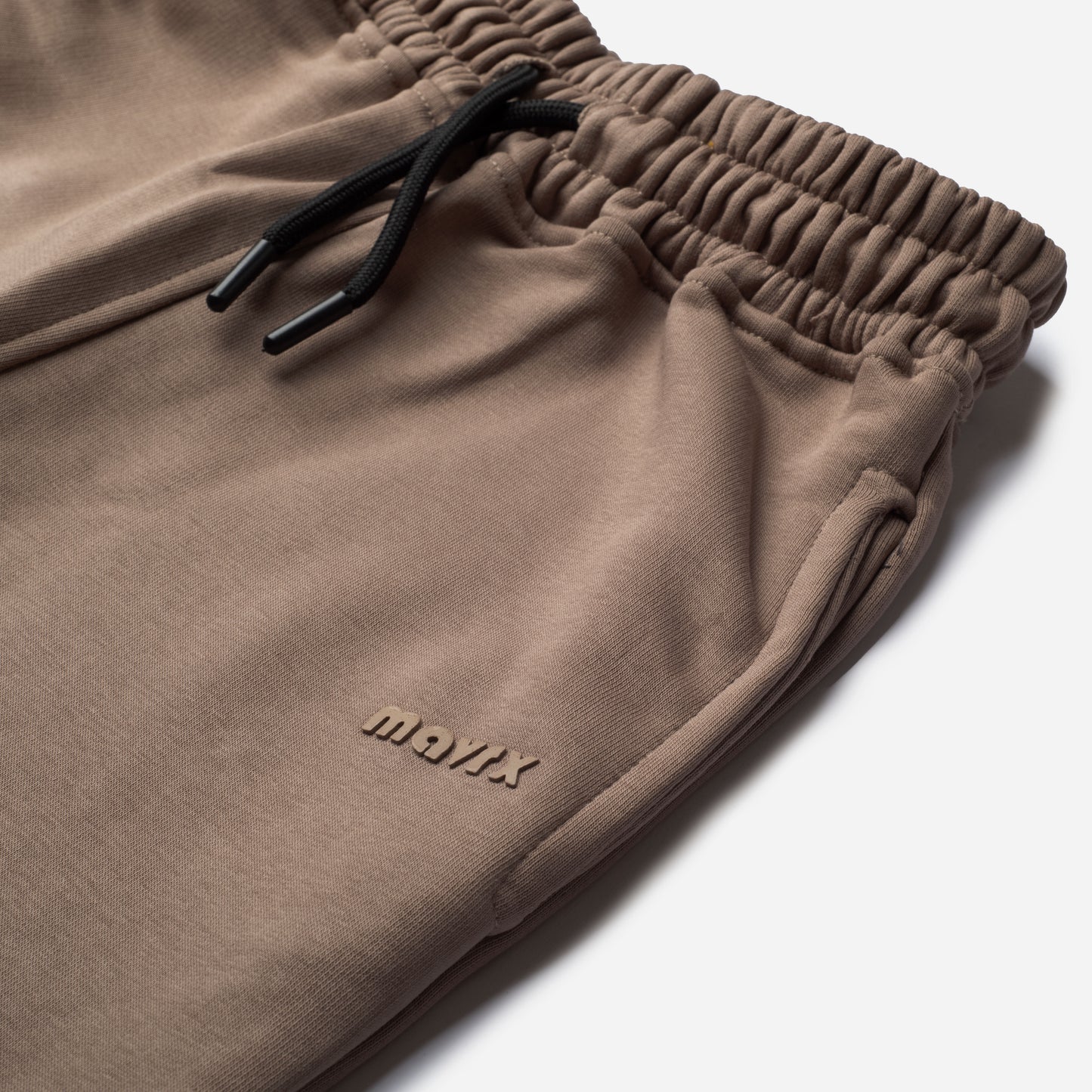 Wide Leg Sweatpants - Brown