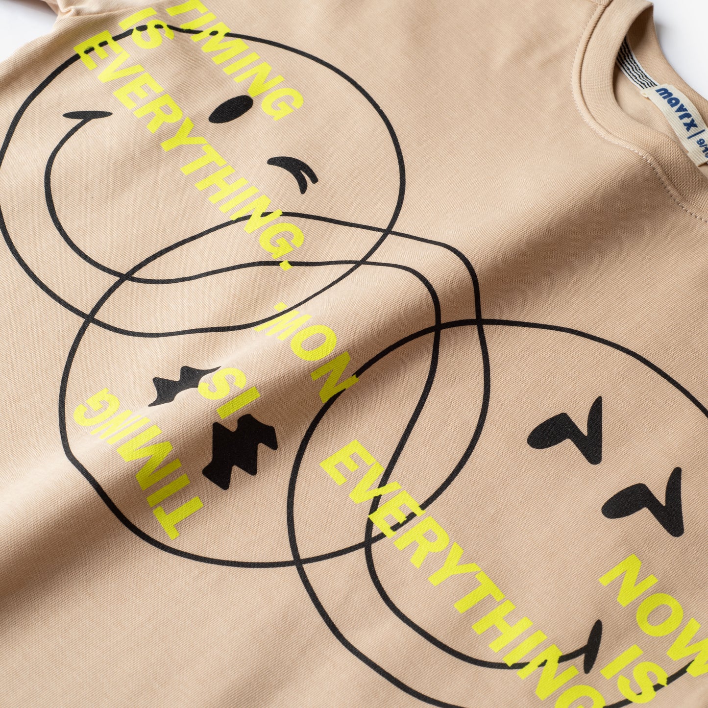Smiley's Beige T-shirt
