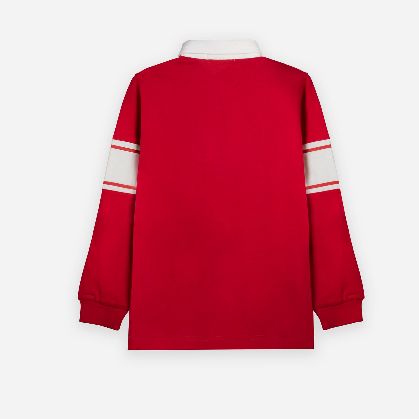 Polo Rugby Shirt (Red x White)