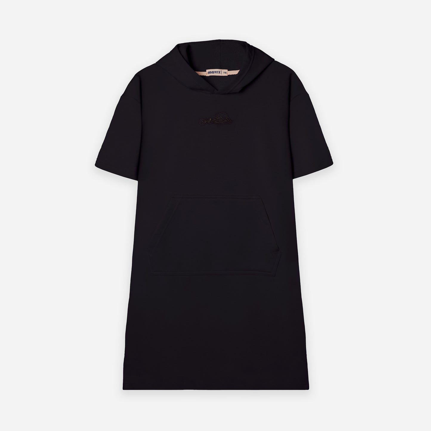 Black Hooded Dress