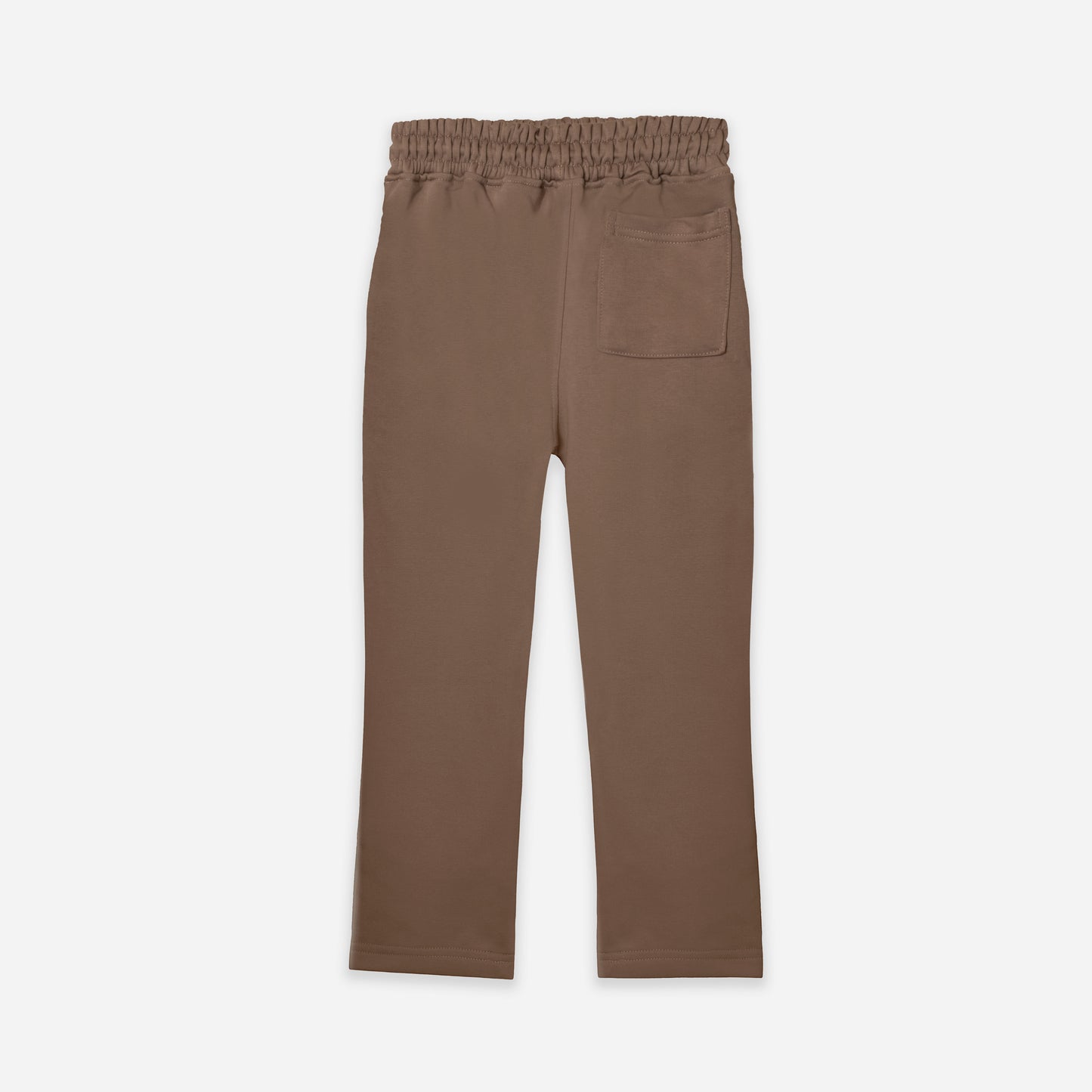 Wide Leg Sweatpants - Brown
