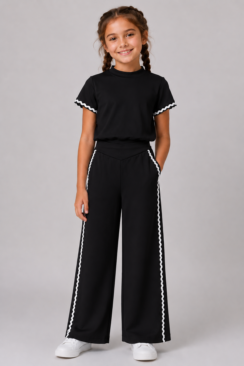 Girl's Comfort Set - Black
