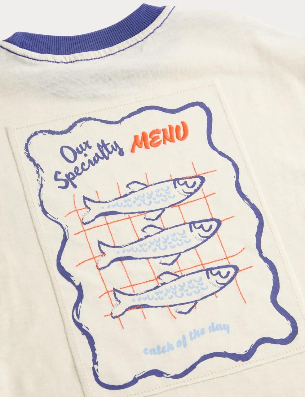 Catch Of The Day Printed T-shirt