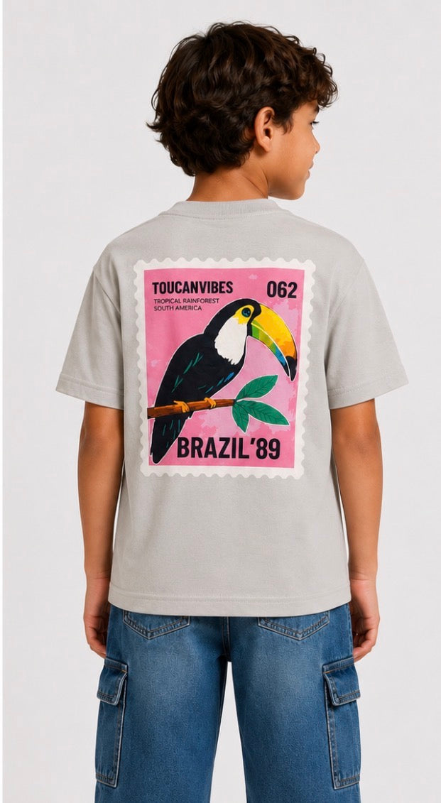 Toucan Vibes Printed T-shirt
