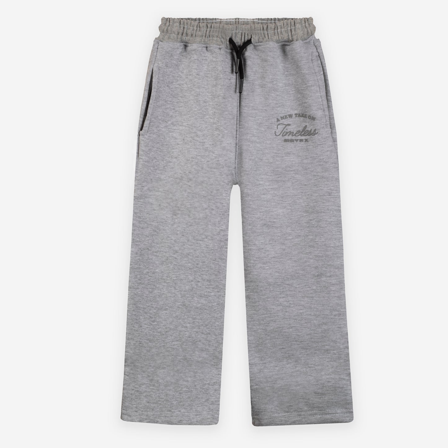 Wide-leg Sweatpants - Grey