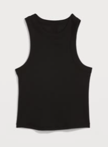 Edgy Tank top - Black