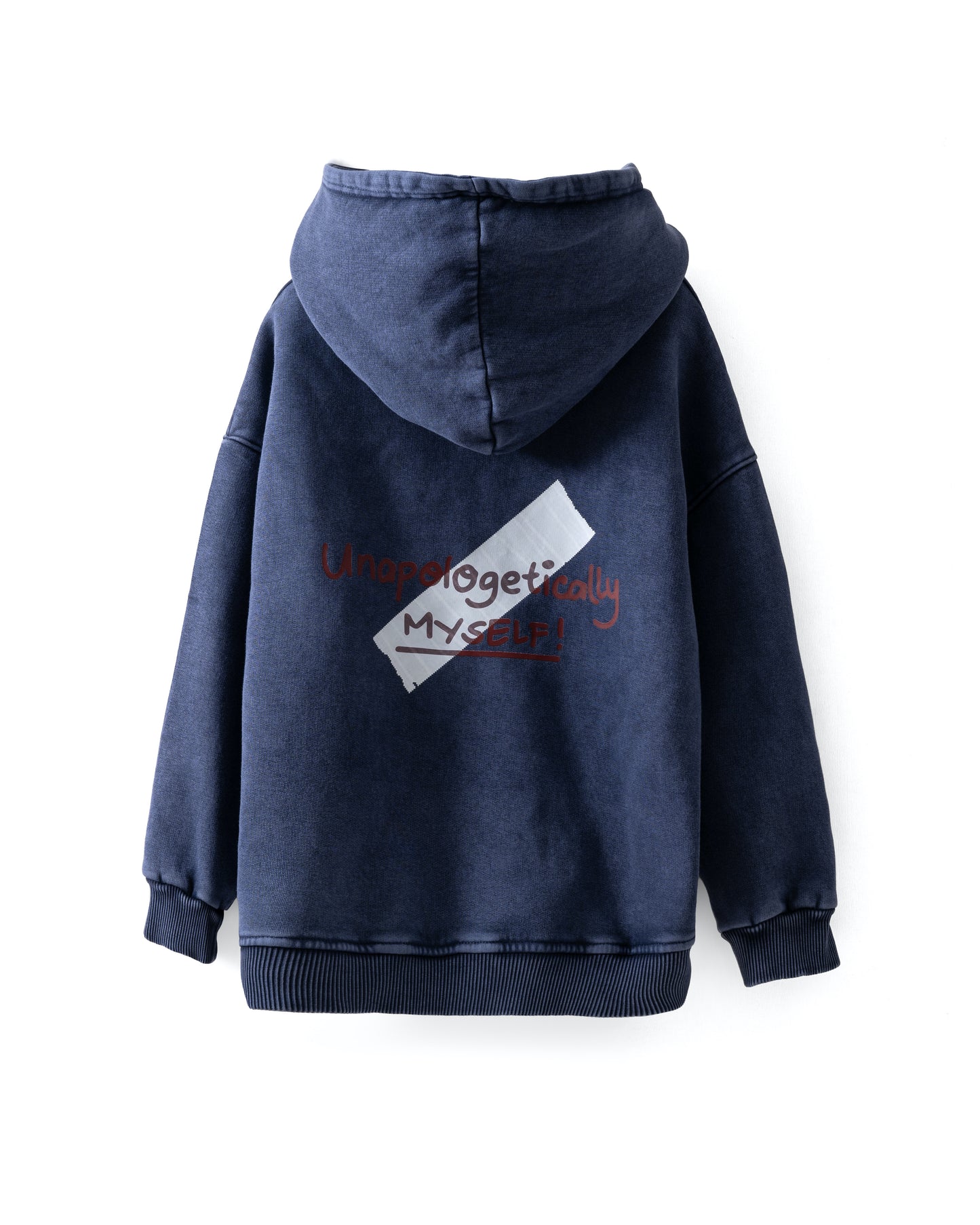 Washed-Out Full-Zip Jacket - Blue