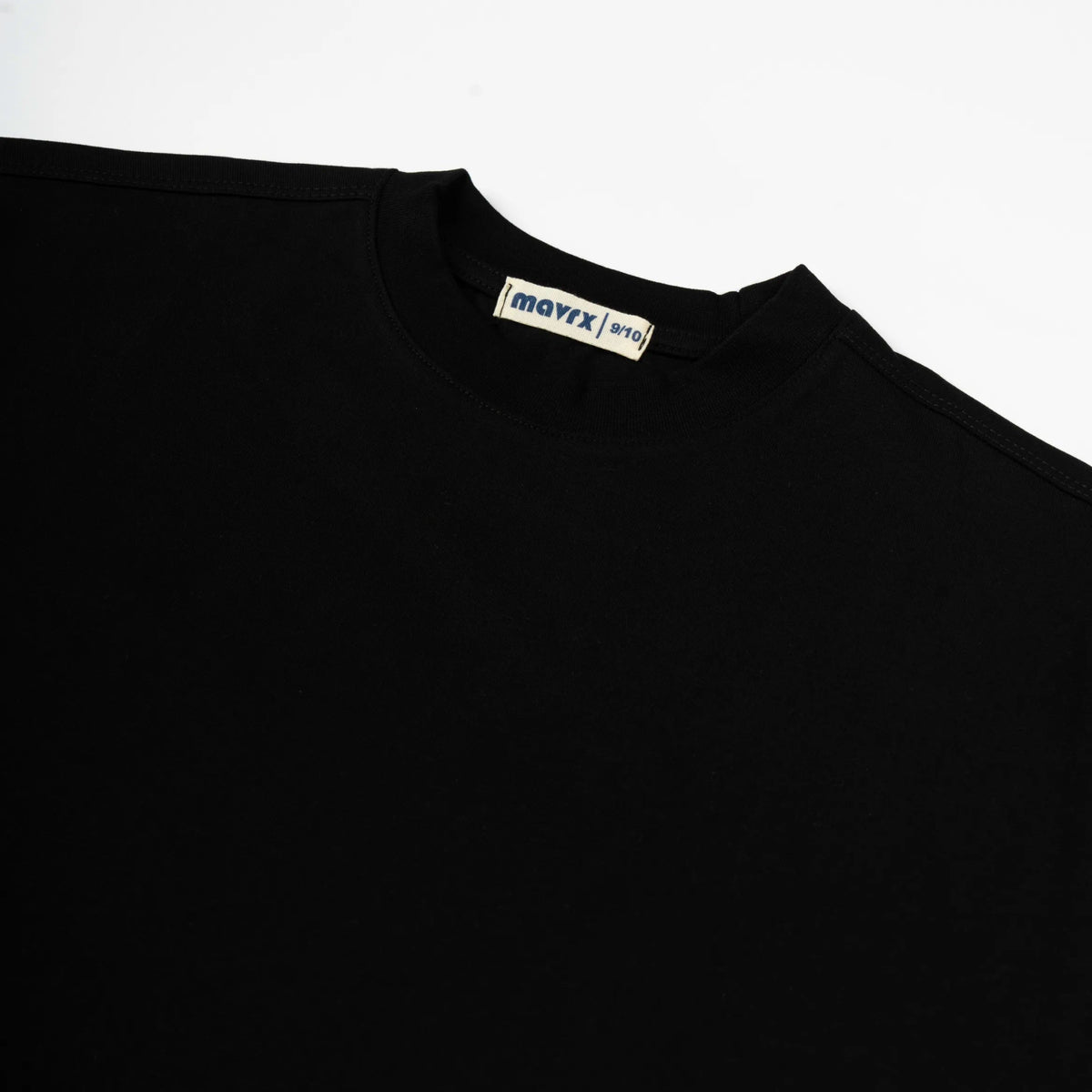 Black Basic Washed T-Shirt main image 1
