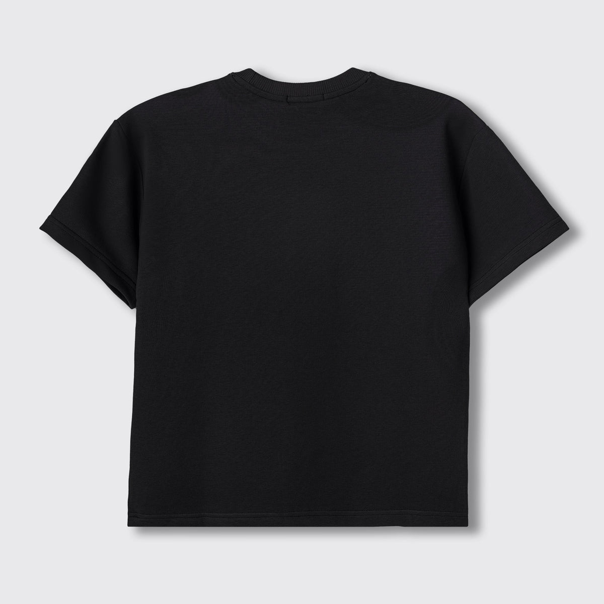 Black Basic Washed T-Shirt