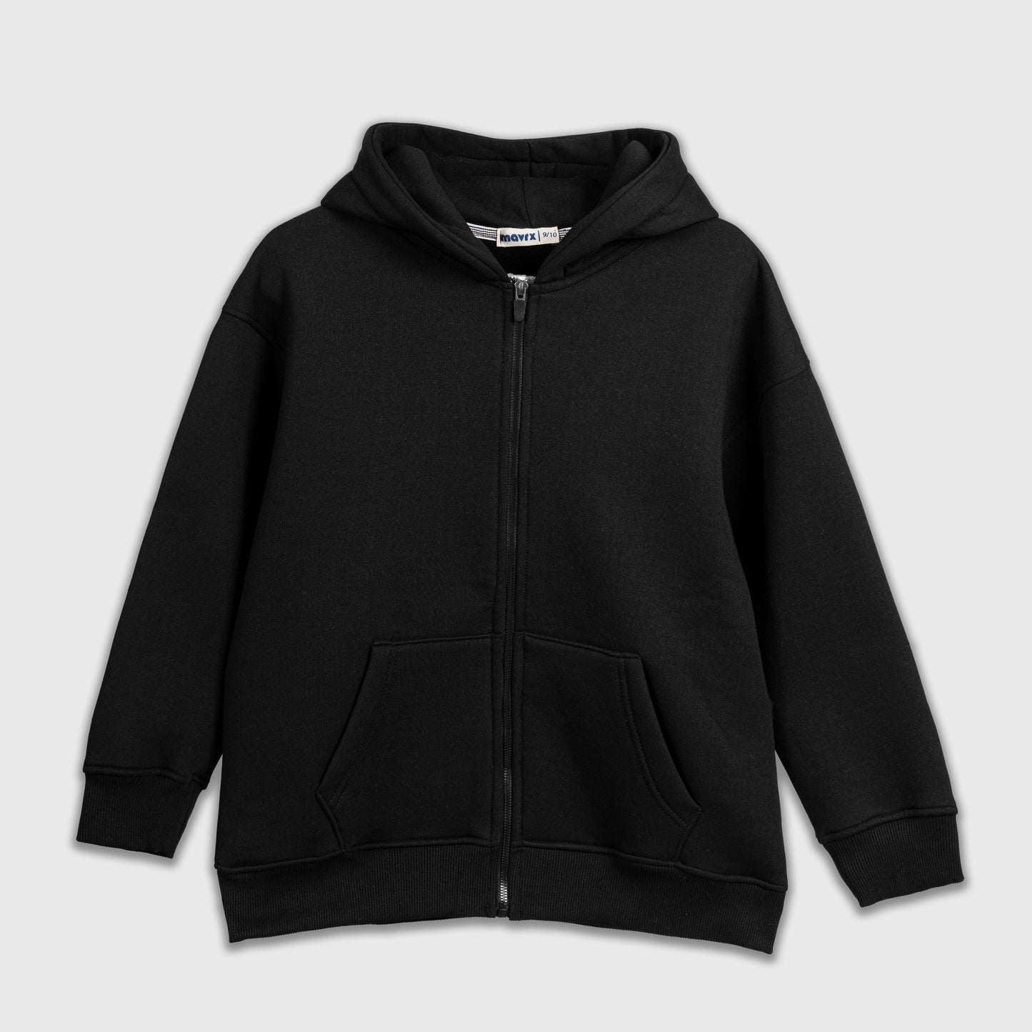Black Full-Zip Jacket - Mavrx