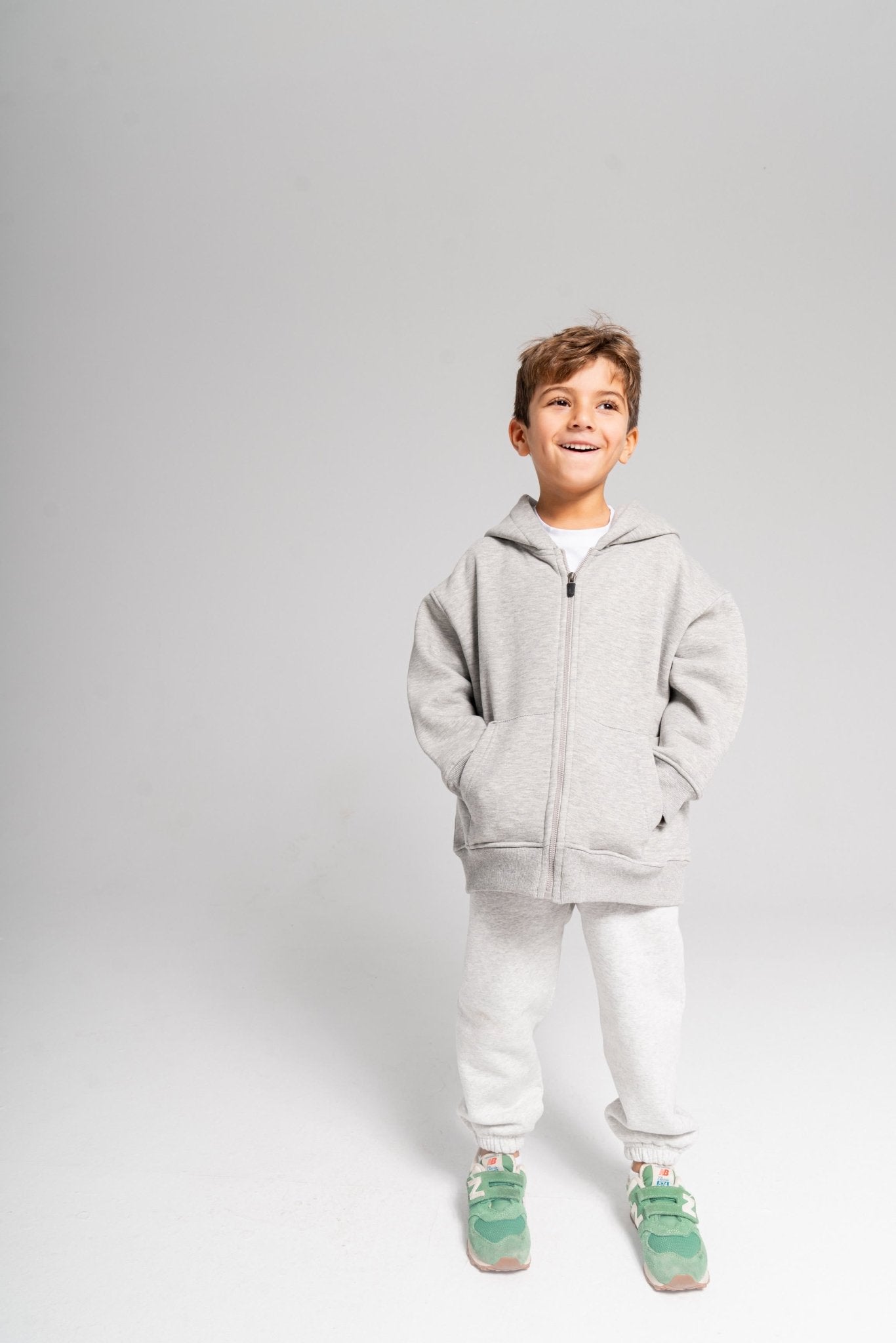 Grey Full-Zip Jacket - Mavrx