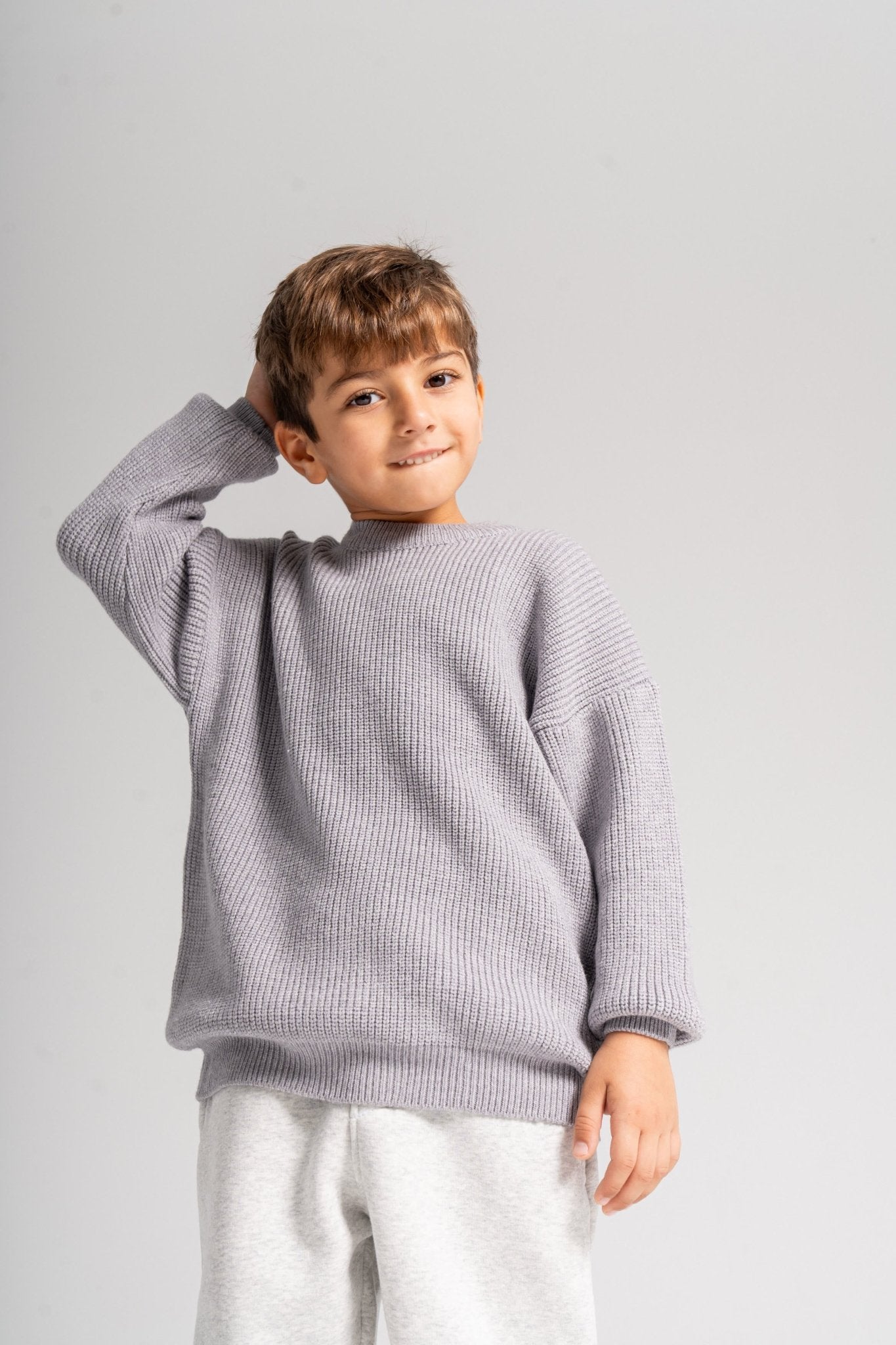 Grey knit set - Mavrx
