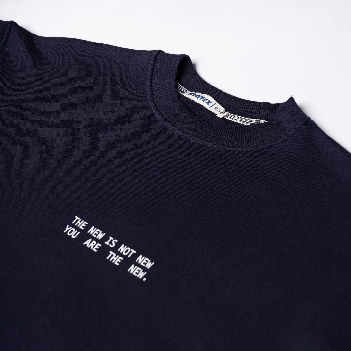 Navy Oversize Sweatshirt - Mavrx