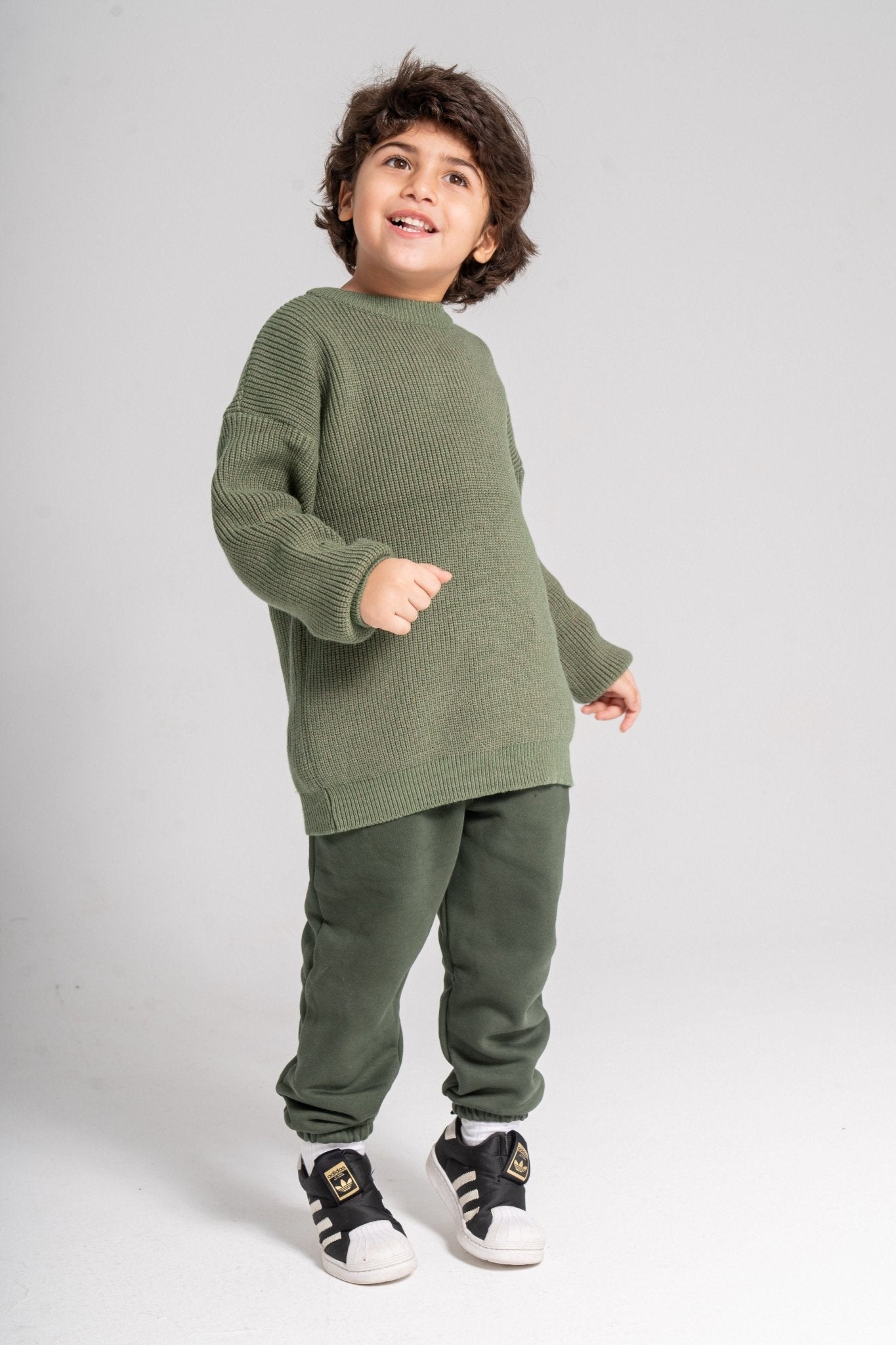 Olive knit set - Mavrx
