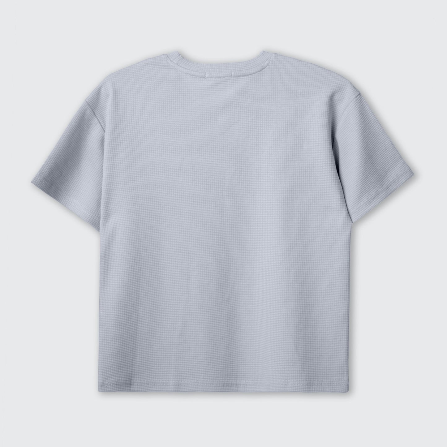 Textured T-Shirt - Silver - Mavrx