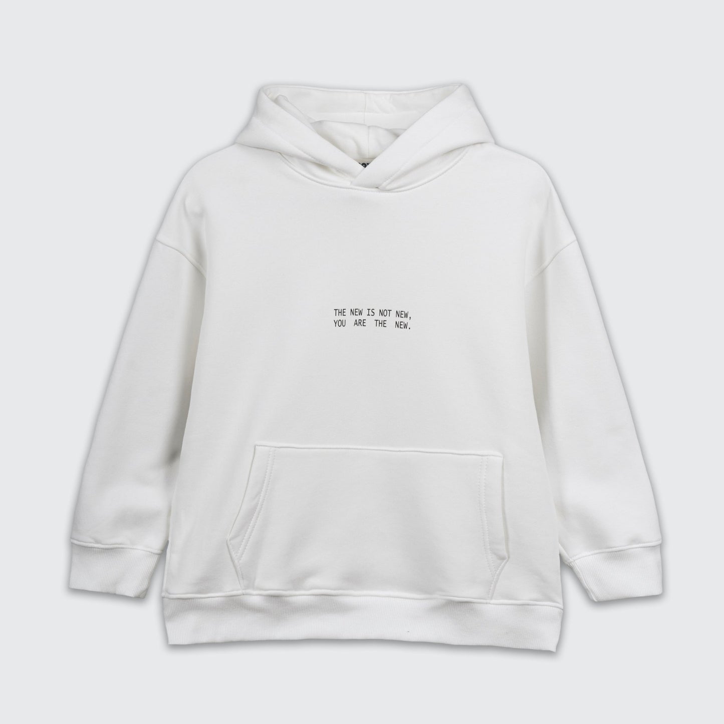 White oversize hoodie - Mavrx
