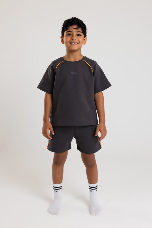 Dark Grey Piping Set