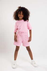 Girl's Set (Pink X Pink waterproof Pockets)