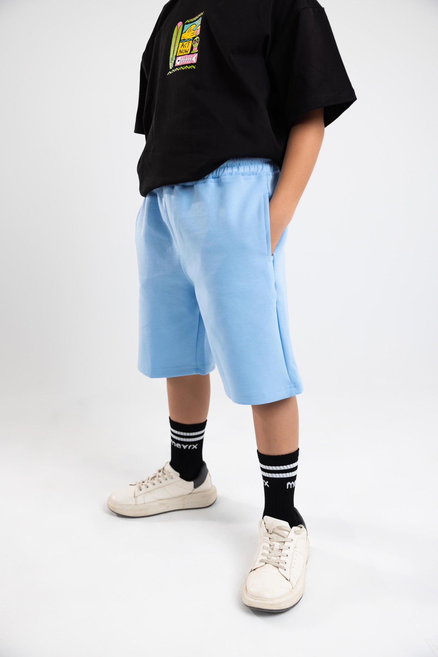 Baby blue  Active Shorts