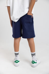 Navy Blue Active Shorts