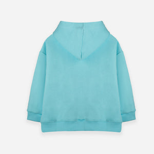 Aqua Blue Full-Zip Jacket