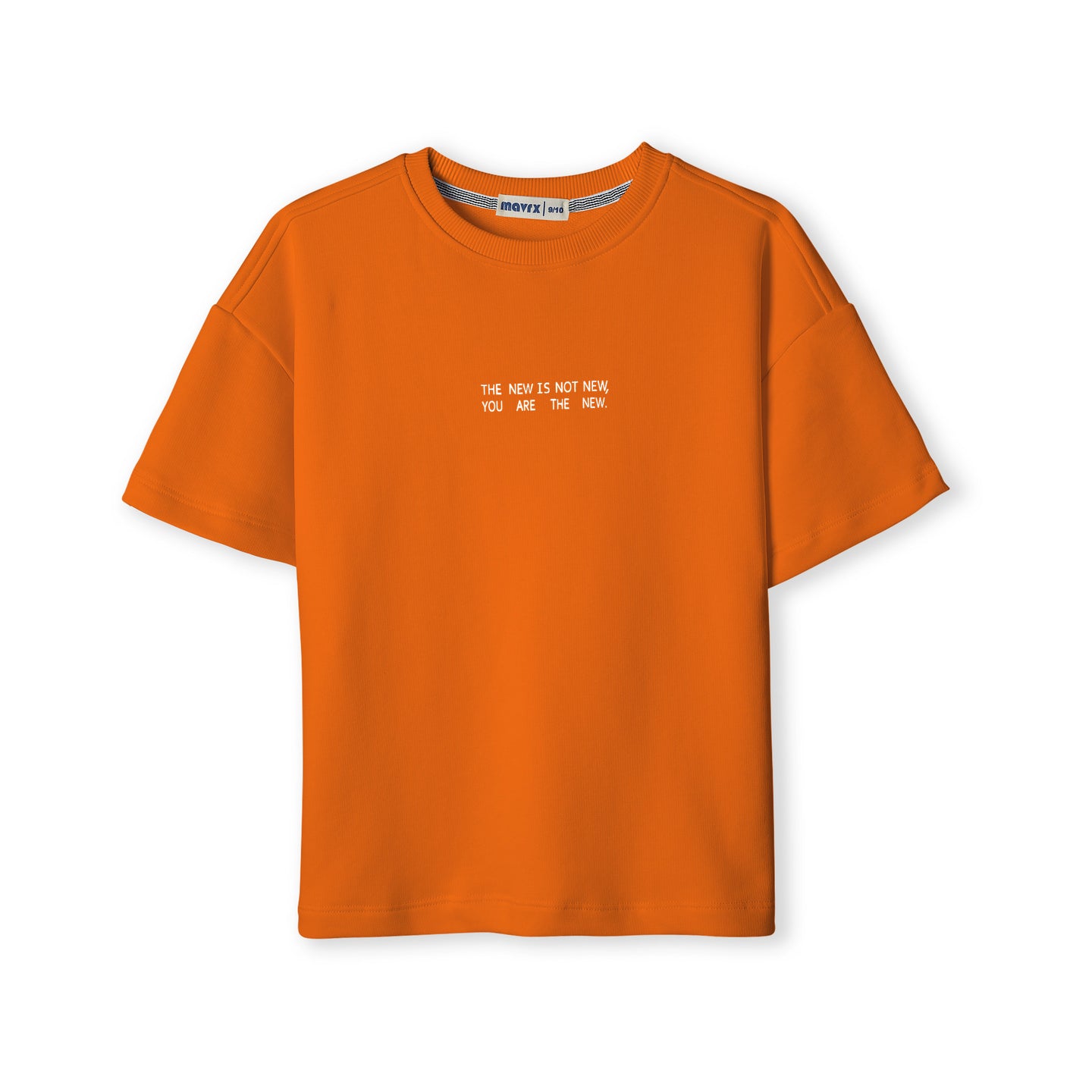 Orange Over size T-shirt
