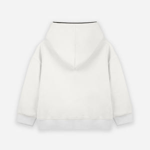 Plain Piping Hoodie - Off White