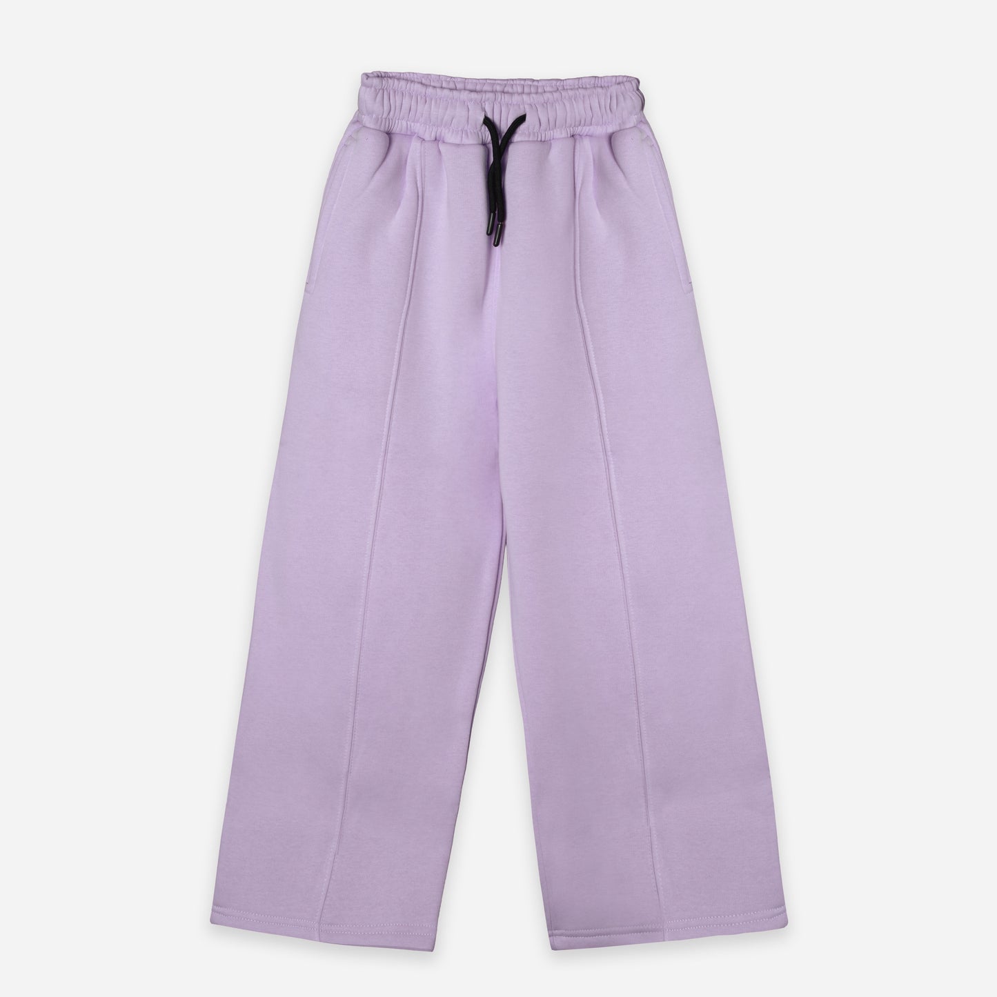 Cropped Hoodie Set - Lilac