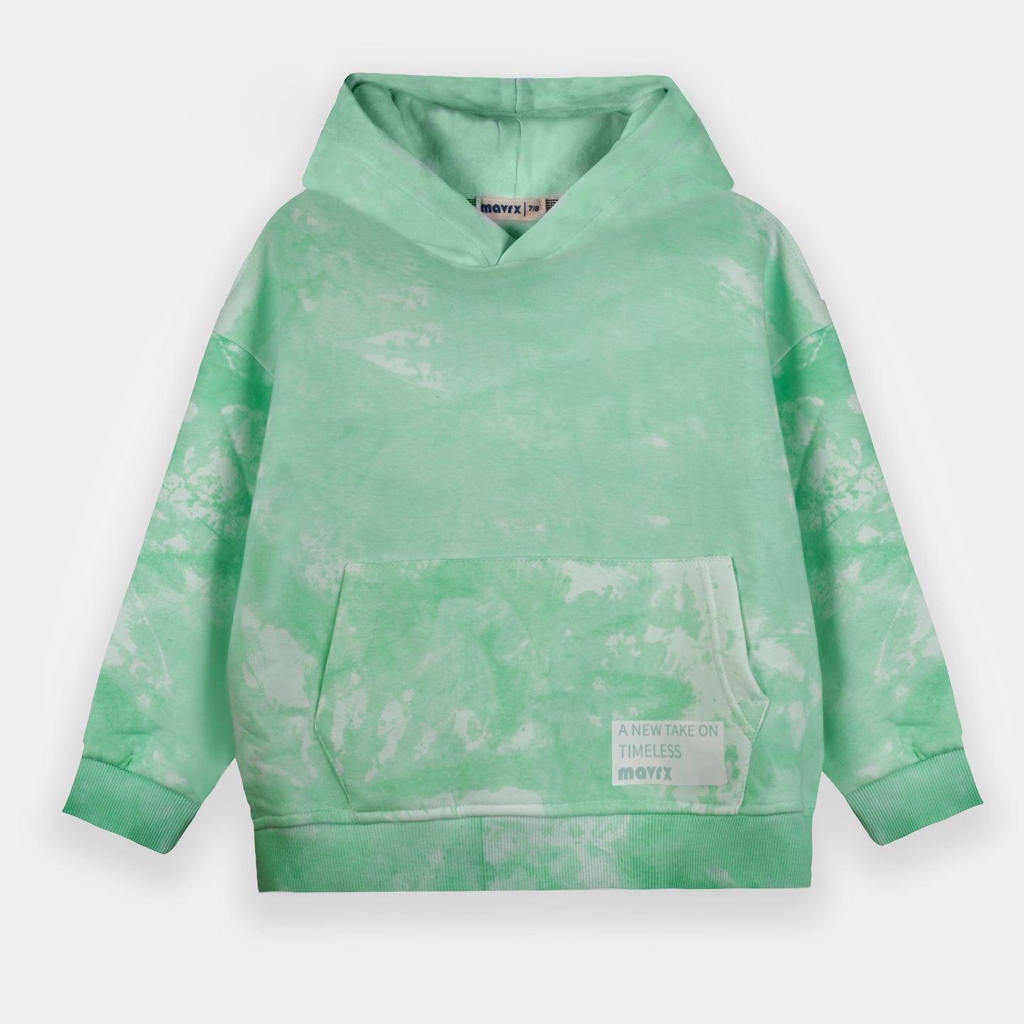 Tie-Dye Hoodie Set - Mint