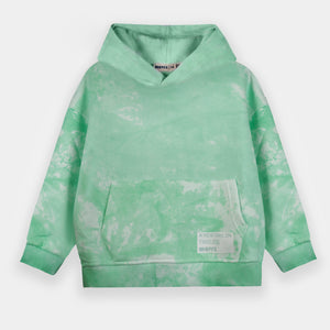 Tie-Dye Hoodie Set - Mint