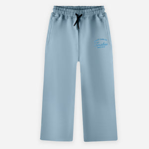 Wide-leg Sweatpants - Baby Blue